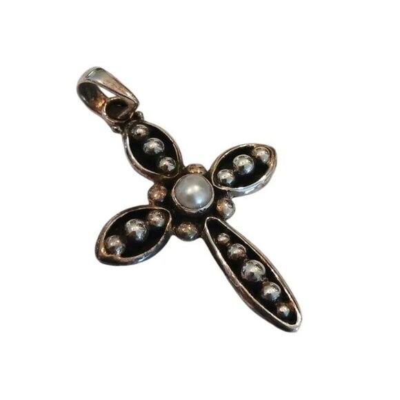 SILPADA STERLING CROSS pendant - Picture 1 of 2